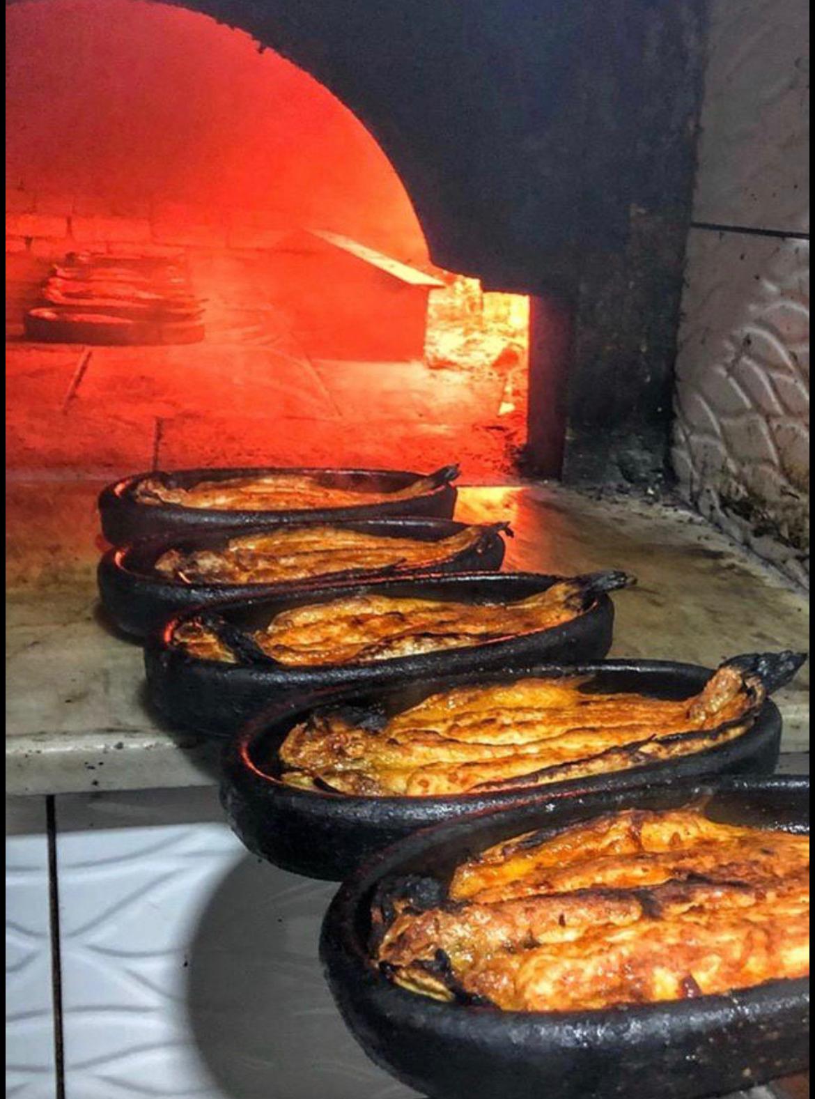 Kiremitte Alabalık